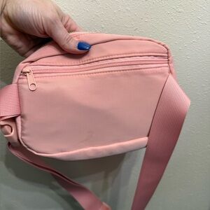 Chic Pink Crossbody Bag